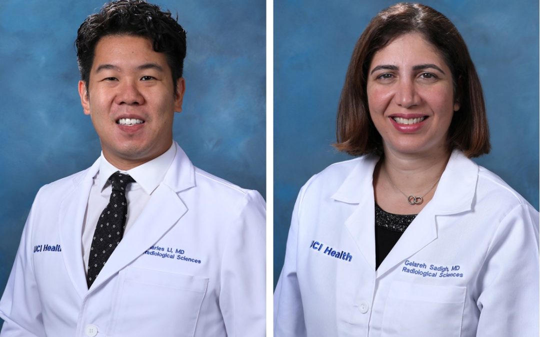 Radiology welcomes new Neuroradiology Faculty, Dr. Charles Li and Dr. Gelareh Sadigh